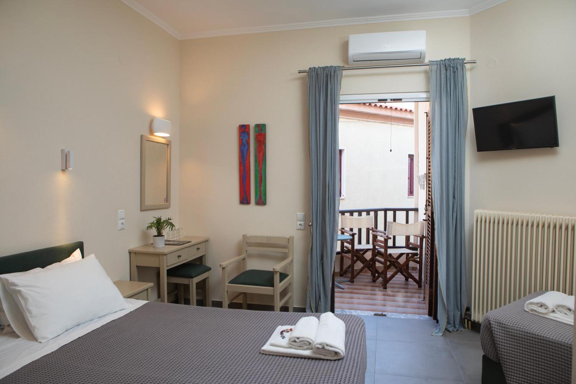 Galini Hotel สกาลา เอเรโซ ภายนอก รูปภาพ
