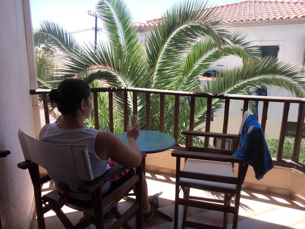 Galini Hotel สกาลา เอเรโซ ภายนอก รูปภาพ